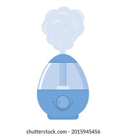 humidifier device, color isolated vector illustration