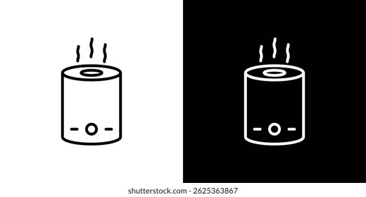 Humidifier icon concept stroke on white background
