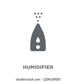 humidifier icon. humidifier design concept from Electronic devices collection. Simple element vector illustration on white background.