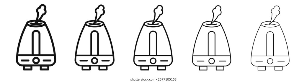 Befeuchter Symbol Design, Logo, App, UI. Vektorgrafik, EPS
