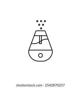 Humidifier icon. filled and line stroke icons