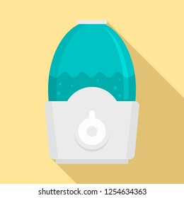 Humidifier icon. Flat illustration of humidifier vector icon for web design