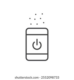 Humidifier icon. line style vector icon.