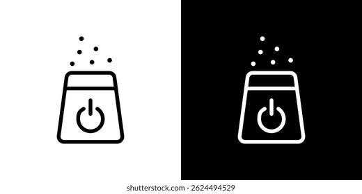Humidifier icon. Logotype vector set