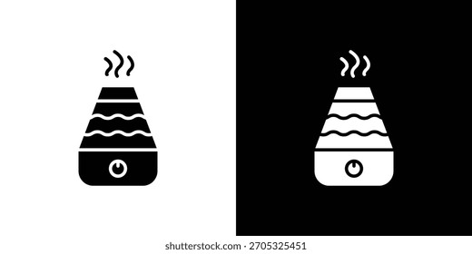 Icono del humidificador, estilo plano simple. para diseños de ui o ux