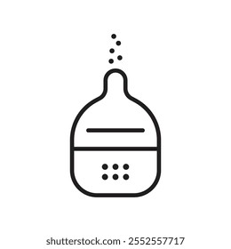 Ícone de umidificador Contorno fino simples