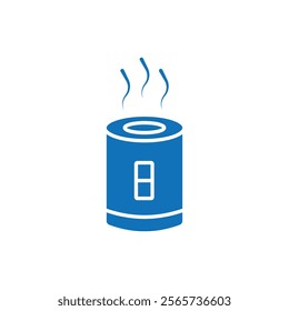 Humidifier icon Thin line illustration set