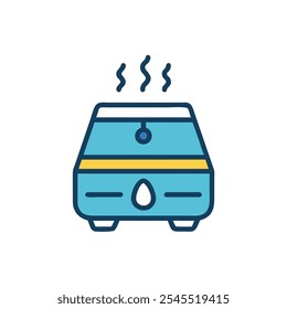 Estilo de Ilustración vectorial del icono del humidificador