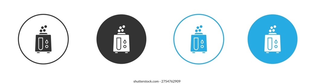Humidifier icon for web or mobile app. Simple flat designs