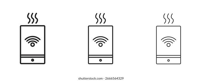 Humidifier icon for Website or Apps Elements, Logo. Pixel vector graphics