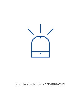 Humidifier line icon concept. Humidifier flat  vector symbol, sign, outline illustration.