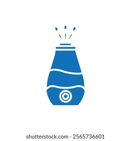 Humidifier Thin line illustration set