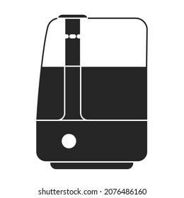 Humidifier vector icon.Black vector icon isolated on white background humidifier.