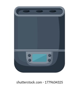 Humidifier vector icon.Cartoon vector icon isolated on white background humidifier.