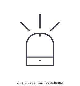 humidifier vector line icon, sign, illustration on background, editable strokes