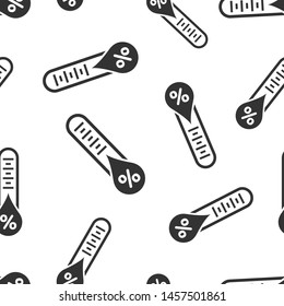 Humidity icon seamless pattern background. Climate vector illustration on white isolated background. Temperature forecast business concept.