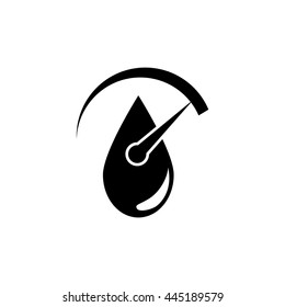 Humidity icon, Humidity weather Sensor, label sticker logo