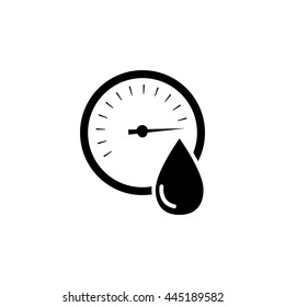 Humidity icon, Humidity weather Sensor, label sticker logo