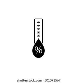 Humidity icon, Humidity weather Sensor, label ,sticker or logo