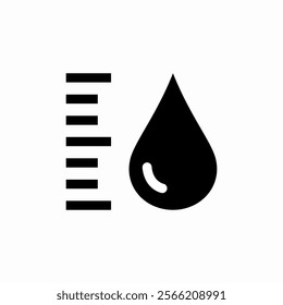 humidity level icon sign vector