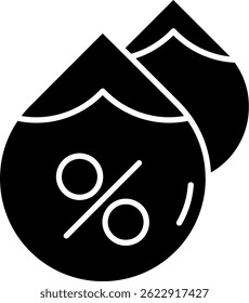 Humidity Line vector Icon Design