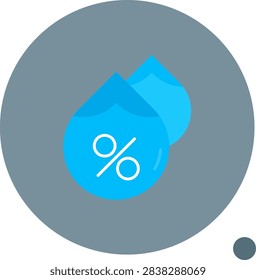 Humidity vector Icon Design Illustration