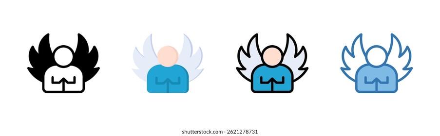Humility Icon Element For Design