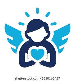 Elemento de icono de humildad para el diseño
