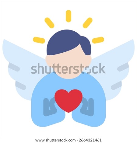 Humility Icon Element For Design