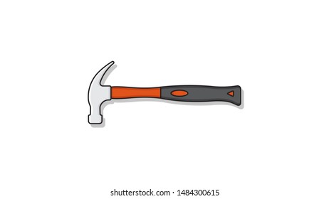 Hummer flat design vector illustration