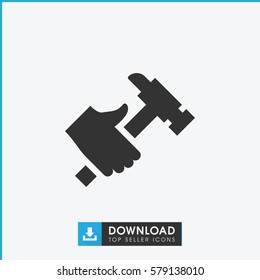 hummer icon illustration isolated vector sign symbol