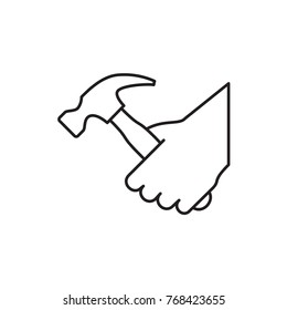 hummer icon illustration isolated vector sign symbol