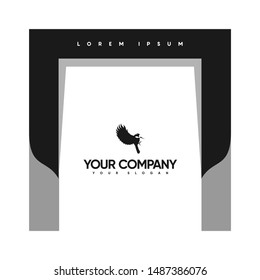 Humming Bird Logo Design Concept
