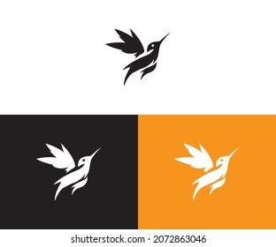 Humming Bird Logo design eps