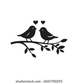 Humming bird silhouette icon vector art illustration design