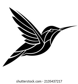 Humming bird vector. Colibri illustration eps. humming bird logo design vector eps