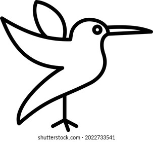 Diseño de la línea del vector del oscilación
