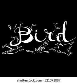 hummingbird bird icon graphic, icon, watercolor drawing, line, pattern background texture lettering vector