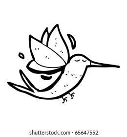 caricatura de comingbird