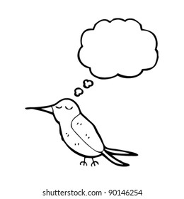 caricatura de comingbird