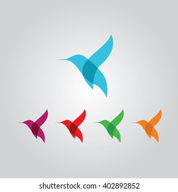 Hummingbird Icon, Hummingbird Logo