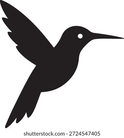  Kolibri-Symbol - Vektorgrafik