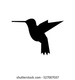 Hummingbird Icon - Vector Illustrator
