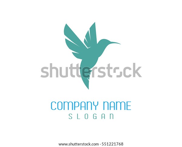 Logo De Colibri Image Vectorielle De Stock Libre De Droits