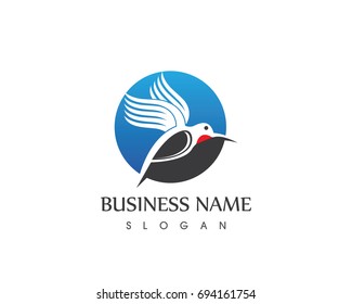 Hummingbird Logo Design 
