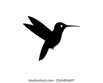 Hummingbird logo design bird vector image