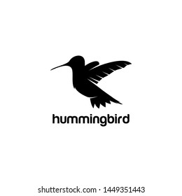 Hummingbird Logo Stock Vector Template