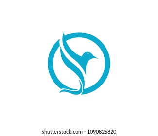 Hummingbird Logo Template