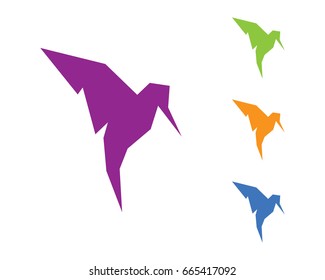 Hummingbird Logo Template