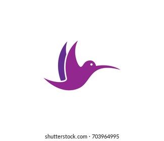 Hummingbird Logo Template